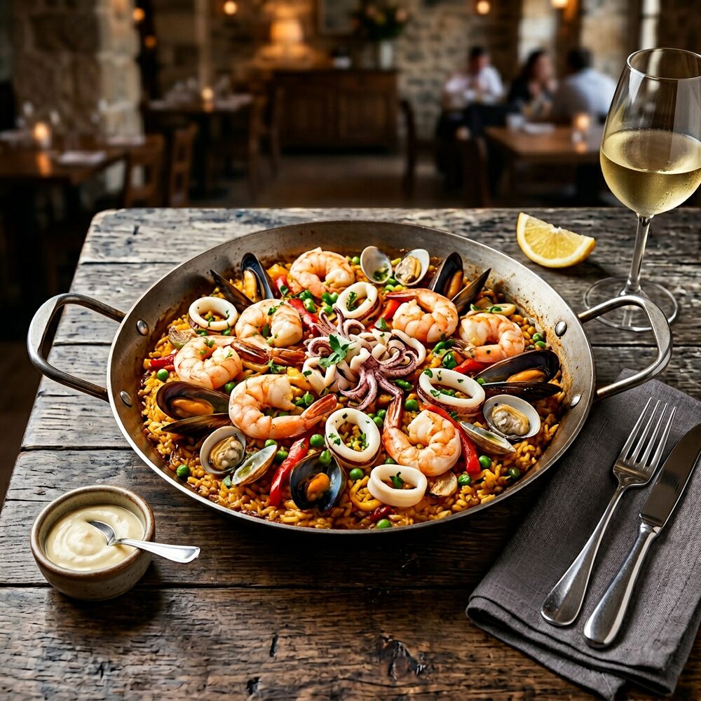 Paella del señorito